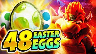 48 Easter Eggs Secrets and References YOU MISSED in the Super Mario Bros Movie [upl. by Fayina426]