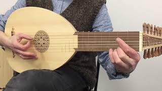 EMS Heritage 7 Course Renaissance Lute after Hieber [upl. by Standford]