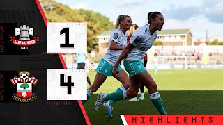 WOMENS HIGHLIGHTS Lewes 14 Saints  Full highlights from an opening day win at The Dripping Pan [upl. by Flin]