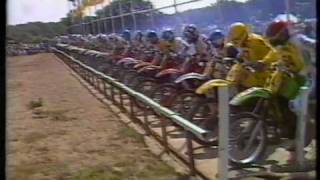 British 500cc Motocross GP Hawkstone Park 1984 Part 1 [upl. by Ahsyen]