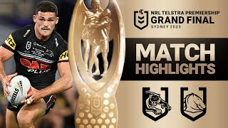 Penrith Panthers v Brisbane Broncos  Match Highlights  NRL Grand Final 2023 [upl. by Ligriv106]