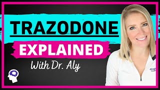 Trazodone Review Uses Dosing Side Effects amp More [upl. by Aramanta]