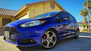 My Fiesta ST sounds dope 💙 POV ridealong [upl. by Thebault]