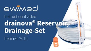 Instructional video  drainova® Reservoir Drainage Set [upl. by Ralaigh339]