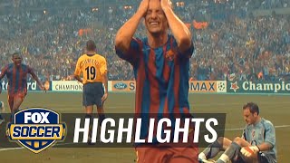 Barcelona vs Arsenal  2006 UCL Final  FOX SOCCER [upl. by Samul]