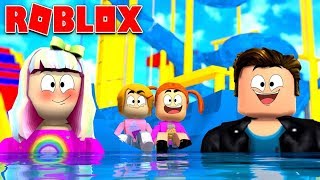 Happy Roblox Family  Going To The Waterpark  Episode 4 [upl. by Retseh]