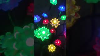 Colorful Cherry Blossom Solar Garden Lightsquotrjtechgadgets gadgets tech ytshorts [upl. by Blanche]