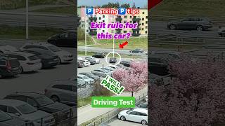 Parking tips 🅿️ Parking tutorial driving drivingtest körprov körkort [upl. by Ahsilra]