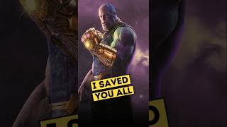 Thanos saved everyone 😱 thanos mcu eternals [upl. by Sarena]