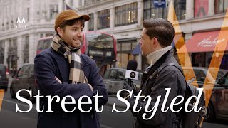 Best Mens Fashion in London  Street Styled [upl. by Adnohsad]