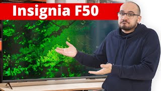 Insignia F50 QLED TV Review  EntryLevel 4K TV US Only [upl. by Lion926]