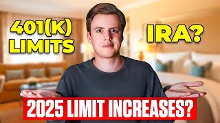 Max Out Your IRA and 401k Contribution Limit Changes 2025 [upl. by Hairas]