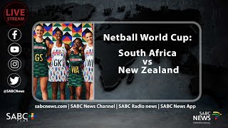 Netball World Cup I South Africa vs New Zealand [upl. by Saied]