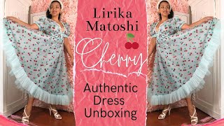 Lirika Matoshi Cherry Baby Blue Dress Unboxing 🎀 [upl. by Ravert]