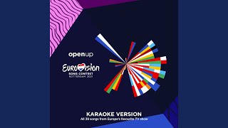 Technicolour Eurovision 2021  Australia  Karaoke Version [upl. by Adelle536]