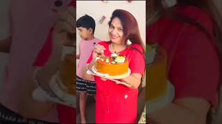 Angane oru cheriya birthday cake cutting ellarudeyum blessing venam [upl. by Oba]