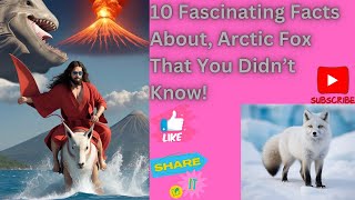 🫢 1️⃣0️⃣ Fascinating Facts About Arctic Fox🦊That You Didn’t Know [upl. by Odilo]