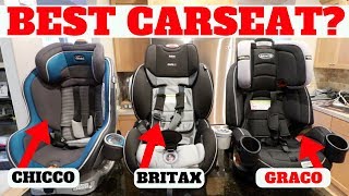 BEST CAR SEAT After Using 1 Year CHICCO vs BRITAX vs GRACO [upl. by Ellehctim511]