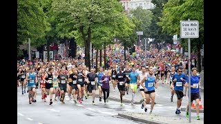 23 hella hamburg halbmarathon 2017 BMSTV long movie [upl. by Yeclek]