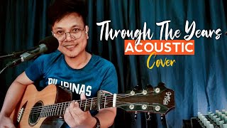 Through The Years  Kenny Rogers Acoustic Cover  Harold Lumandaz [upl. by Nylloc]