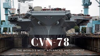 History of USS Gerald R Ford  CVN78 being the most advanced and largest in the world [upl. by Anidualc]