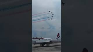 🇬🇧 United Kingdom Air Force  Red Arrows  Beja Air Show [upl. by Macrae929]