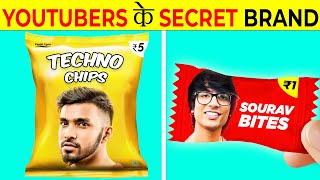 Secret Brands of Famous YouTubers  Its Fact [upl. by Crispa]