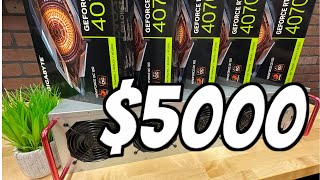 GPU Mining Rig Build 2024 [upl. by Nevart]