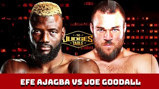 Ajagba vs Goodall LIVE Commentary FIghtparty [upl. by Arbed]