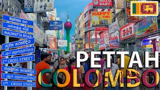 Pettah Market Colombo Srilanka 2024  Fort Station  Virtual walking Tour  4K 🇱🇰 [upl. by Ellenrad]