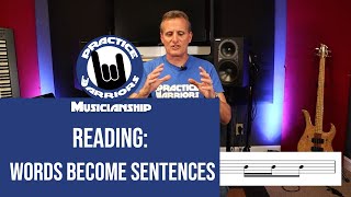 Musicianship Reading  Words Become Sentences [upl. by Arihsa]