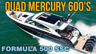 Quad Mercury 600 HP V12 Formula 500SSC [upl. by Lacsap]