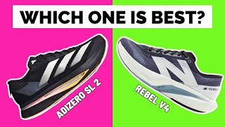 Adidas Adizero SL 2 vs New Balance Rebel 4 Daily Trainer Shootout [upl. by Aloysius]