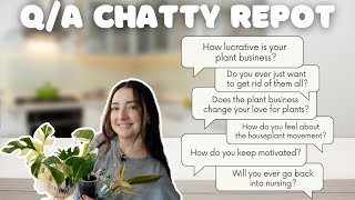 Repotting Plants amp Answering YOUR Questions [upl. by Deanne]