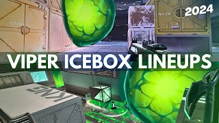 UPDATED VIPER ICEBOX GUIDE 2024  VALORANT [upl. by Meehsar398]