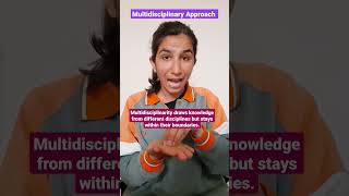 Multidisciplinary Approach kvs teachingexams shorts inculcatelearning ravina [upl. by Lucey]