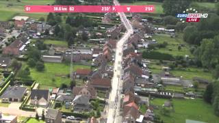 Eneco Tour 2015  Stage 7  St Pieters Leeuw B  Geraardsbergen B [upl. by Nyliret]