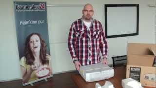 Epson EHTW3200 Unboxing [upl. by Reivax77]