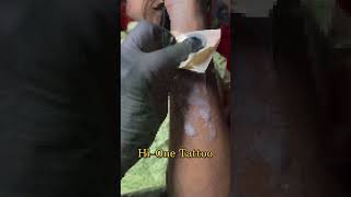 Simple Lining design tattoo tattooideas viralvideo [upl. by Aiet]