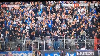 Karlsruhe  Hamburger SV Marcelo Diaz Free kick [upl. by Lennard]