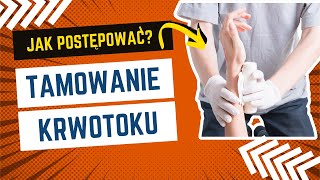 Tamowanie krwotoku pierwsza pomoc🚨 krwotok [upl. by Gladstone]