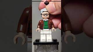 LEGO Stan Lee  Marvel Comics  Unofficial Lego Minifigure shorts marvel spiderman ironman [upl. by Aihsakal]