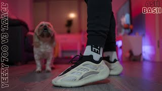 Review  On Feet  SIZING  Adidas Yeezy 700 V3 Azael  Ash Bash [upl. by Enyt]