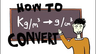 How to Convert kgm3 to gcm3 And NEVER BE WRONG AGAIN [upl. by Matheny]