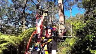 Zipline Illawarra Fly Treetop Adventures [upl. by Cerell]