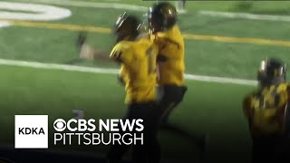 Aliquippa vs Thomas Jefferson high school football highlights [upl. by Hanikas]