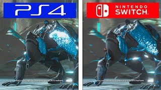 Warframe  Switch VS PS4  Graphics Comparison  Comparativa [upl. by Ayiotal]