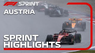 F1 Sprint Highlights  2023 Austrian Grand Prix [upl. by Assetnoc480]