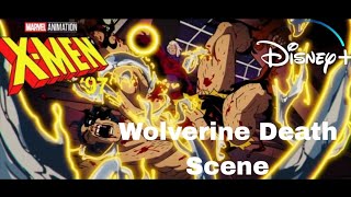 XMen 97 Magneto Kills Wolverine Scene [upl. by Ryhpez879]