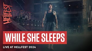 WHILE SHE SLEEPS  Live  HELLFEST 2024 [upl. by Idel]